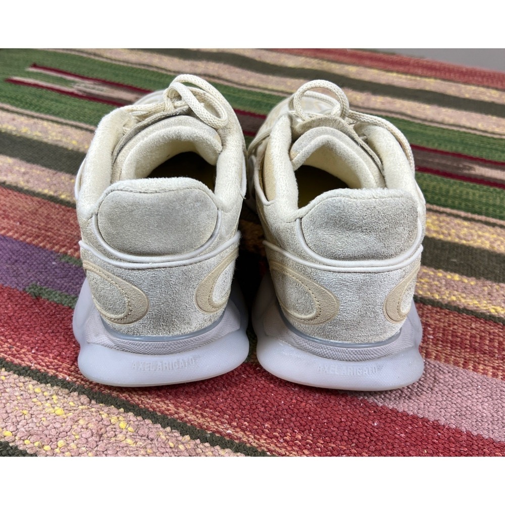 NEW SEASON Axel Arigato Farfetch Eris Suede Panel Sneaker Light Yellow Size 11 - Picture 9 of 10
